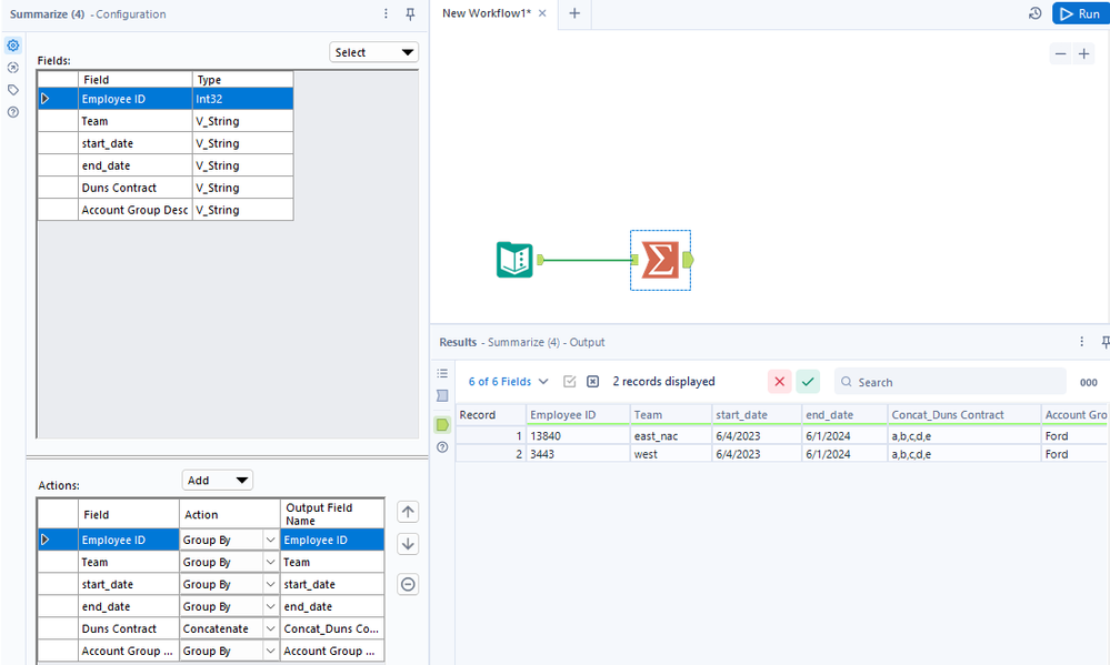 Concatenate string values from multiple rows of same column into a one ...