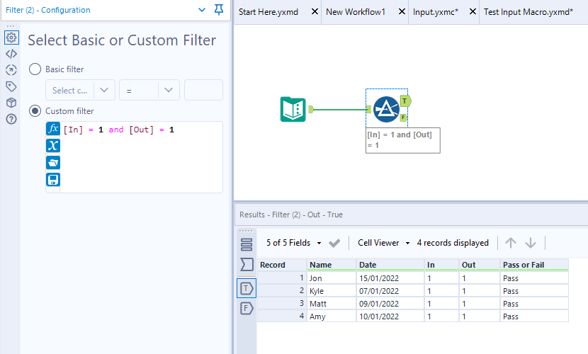 Filtering out Multiple Occurrences - Alteryx