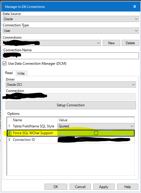 UTF-8 Encoding while pulling data from Oracle DB using OCI connection ...