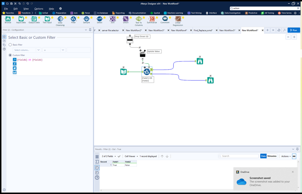 Update Operators with Action Tool - Alteryx