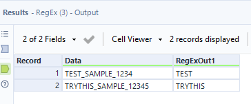 Keep all characters to the left of a special character - Alteryx