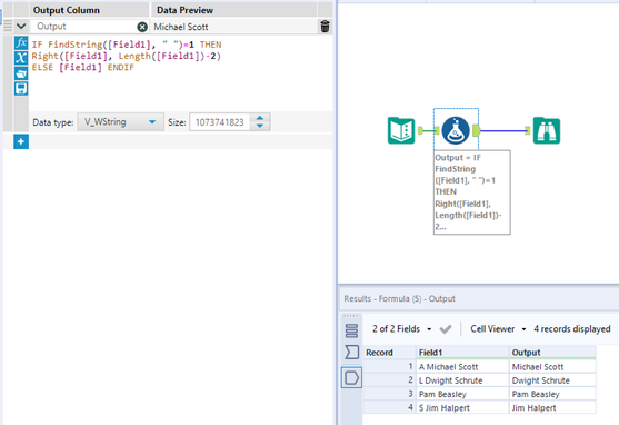 Removing only some Characters - Alteryx