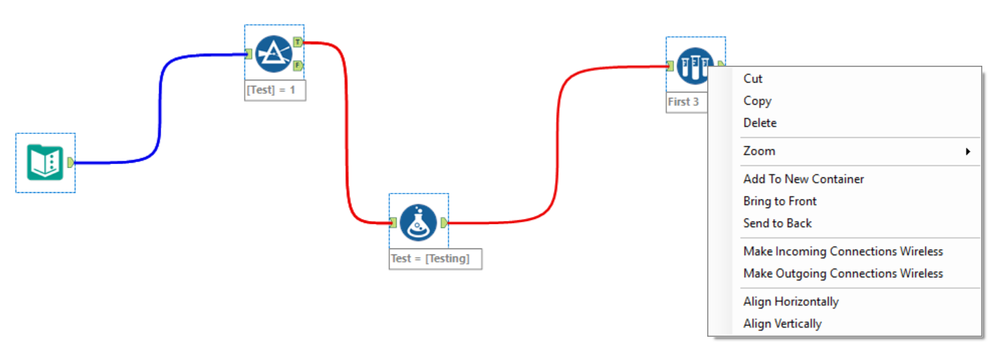 Distribute Tools Horizontally/Vertically - Alteryx