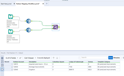 Find and Replace - Append Field Not working - Alteryx
