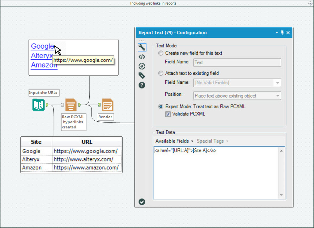 Including web links in reports.png Including web links in reports.png