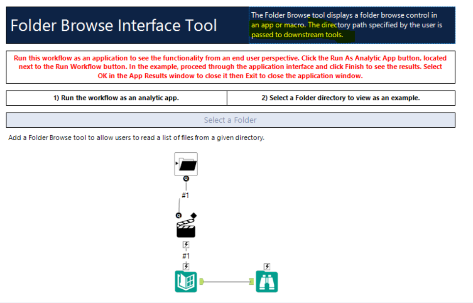 How user save a file to their Specified location in folder browse tool ...