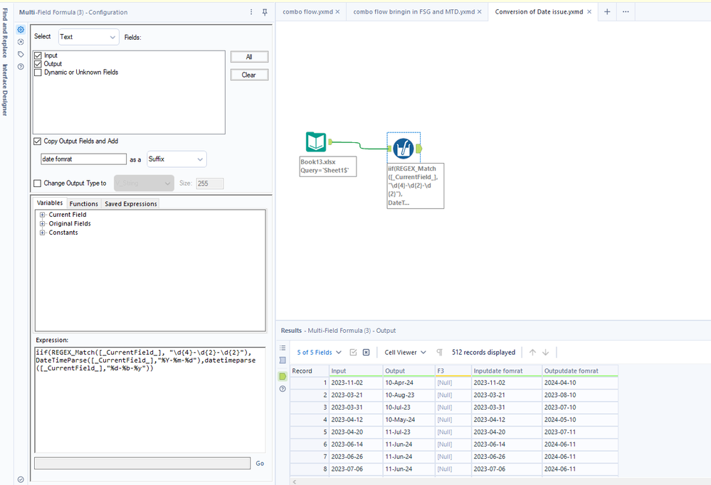 Conversion of Date issue - Alteryx