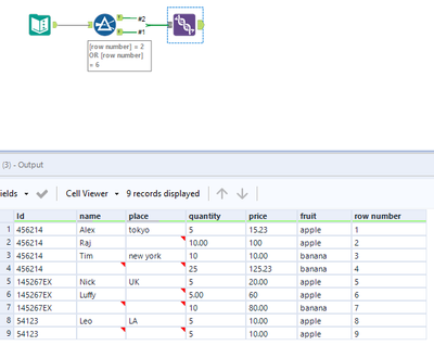 How to move one column to the right - Alteryx