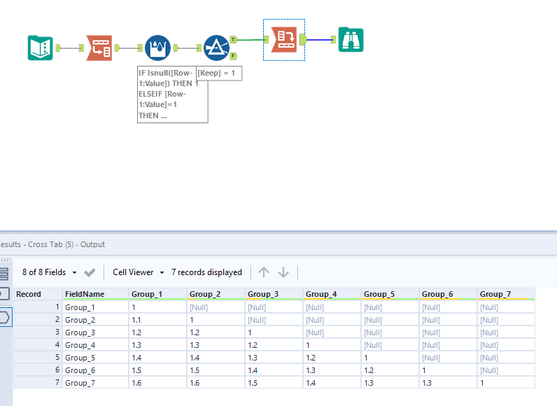 Change field values based on a condition - Alteryx