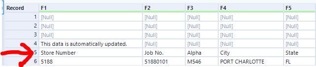 Create field names from row - Alteryx