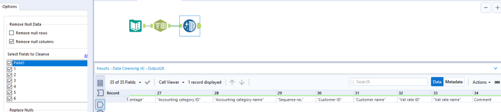 split a cell data into multiple columns - Alteryx