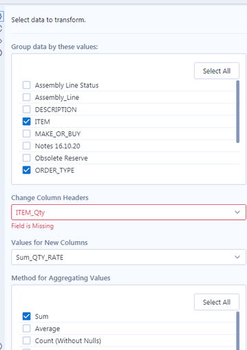 Create a Pivot in Alteryx - Alteryx