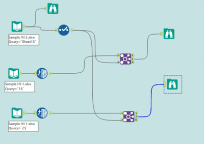 Remove matched rows from input file to generate new output file - Alteryx