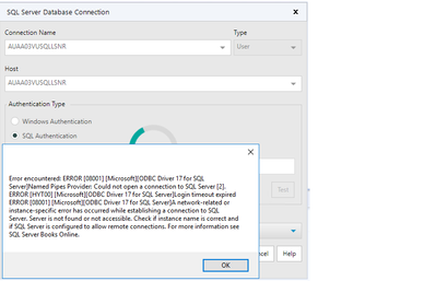 Alteryx Designer-SQL Listener connect error.png Alteryx Designer-SQL Listener connect error.png