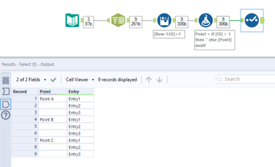 How to split cell and keep relationship with other column - Alteryx