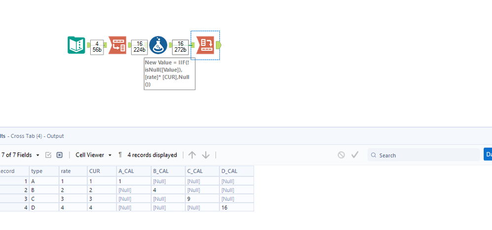 dynamic column and value generation - Alteryx