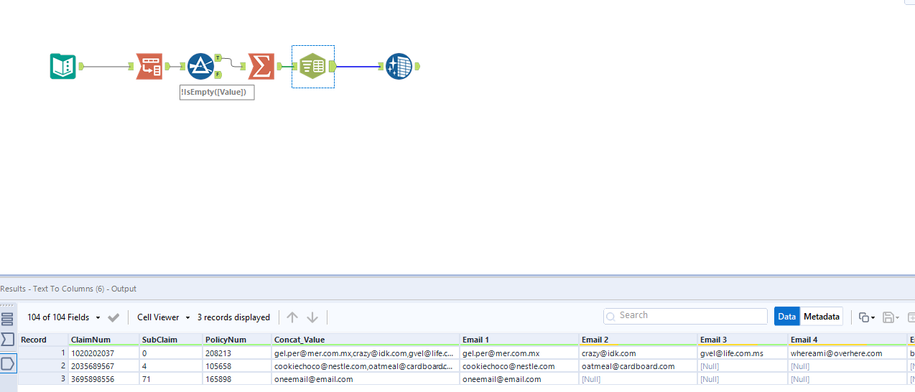 Remove Duplicate Records by Creating New Fields - Alteryx