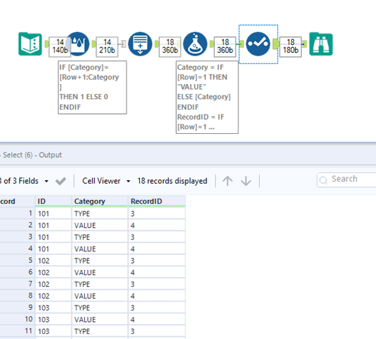 Generate Missing Rows - Alteryx