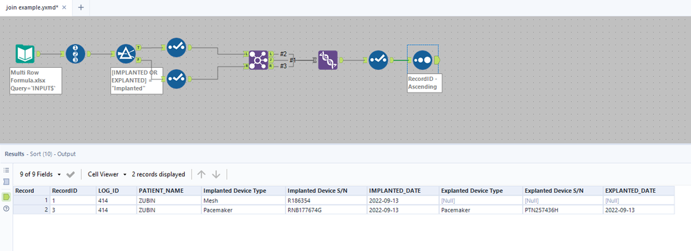 Multi Row Formula & Grouping - Alteryx