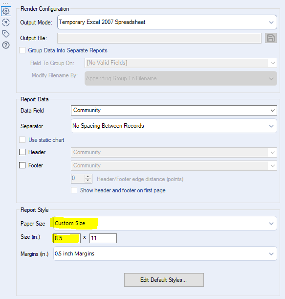 Table output - Alteryx