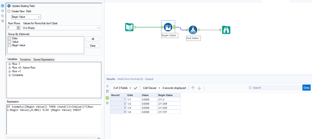 Need to generate rows based on a condition - Alteryx