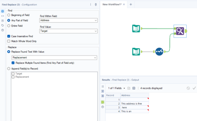 Multiple Find and Replace in the Same Field - Alteryx