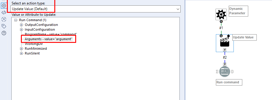 Run Command with Dynamic Parameters - Alteryx