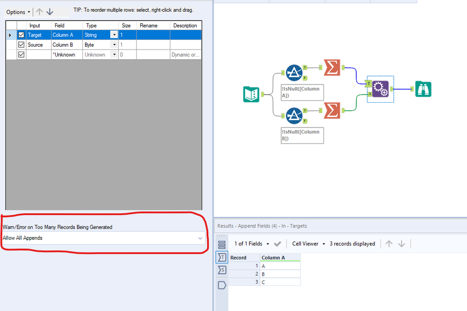 Duplicate Rows with Different Content - Alteryx