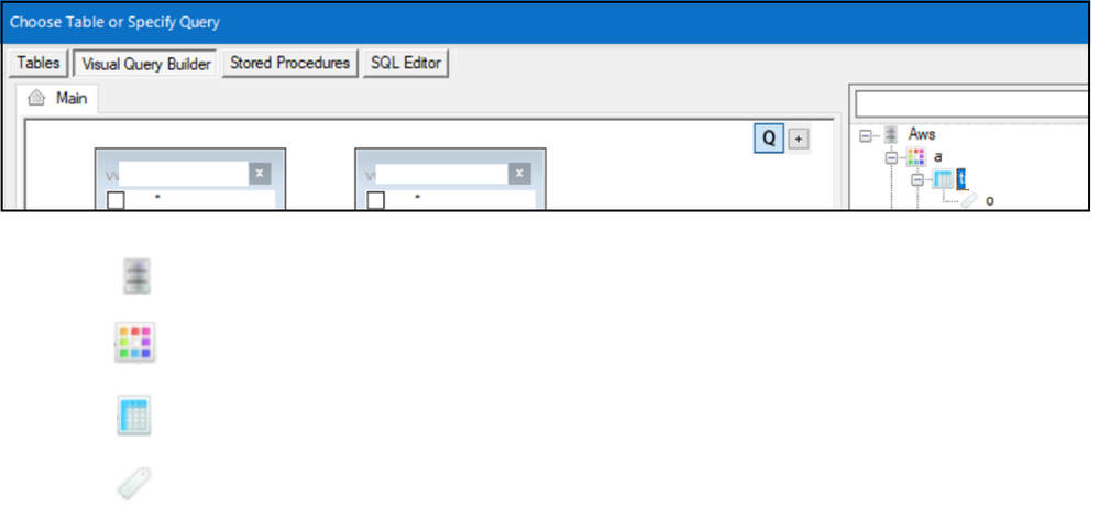 Visual query builder icon definitions - Alteryx