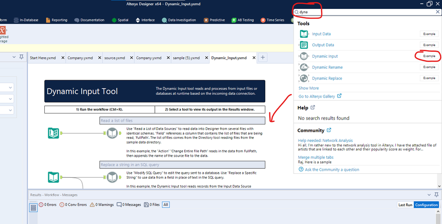 Dynamic Rename Tool Dynamic Input and Rename - Alteryx