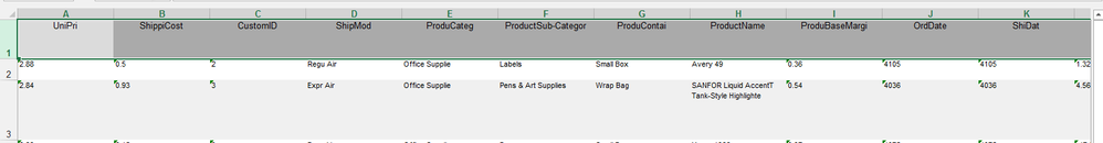 Excel Headers Excel Headers