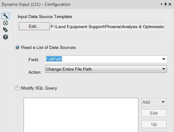No sheet specified, you must specify a sheet - Alteryx