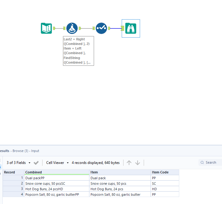 Separating Last Two Characters Into Different Column - Alteryx