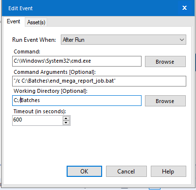 Cannot execute 
