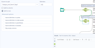 Split multiple columns value - Alteryx