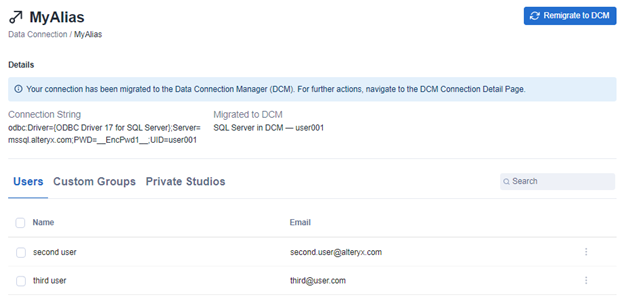 DCM My Alias - Post-migration.png DCM My Alias - Post-migration.png
