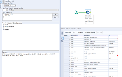 How to fill blank rows - Alteryx