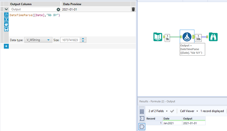 Date time Format - Alteryx