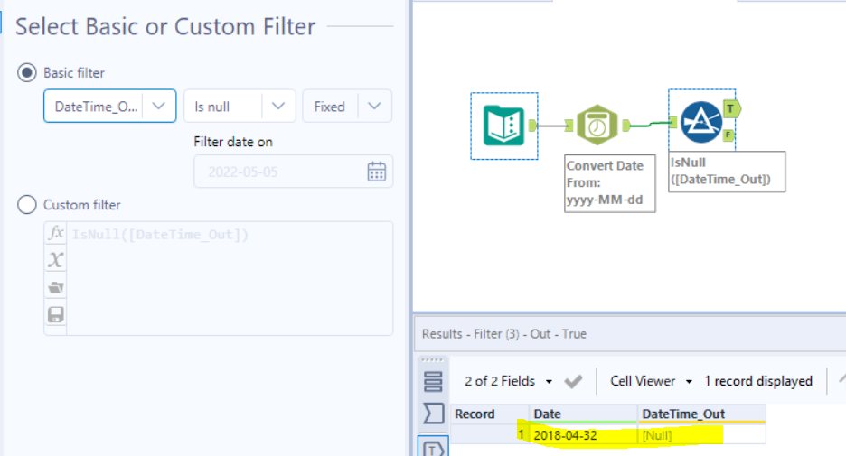 Cannot convert string to datetime format - Alteryx