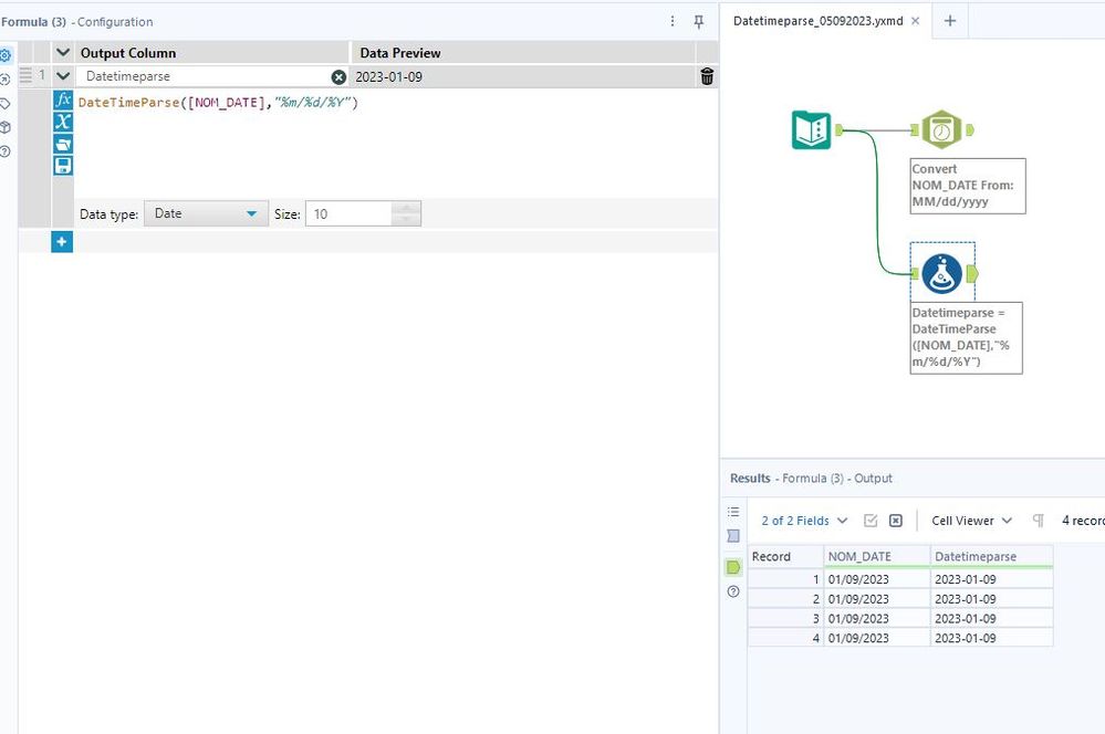 Alteryx Date MMDDYYYY - Alteryx
