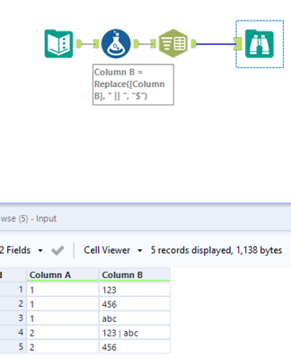 RegEx parse to rows at Double pipe delimiter - Alteryx