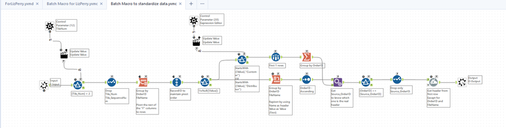 Batch macro to read 1000+ .xlsx files with varying schemas - Alteryx