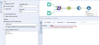 Find & Replace, but in new column - Alteryx