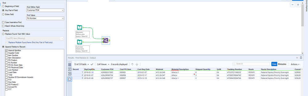Merge two files based on columns that almost match - Alteryx