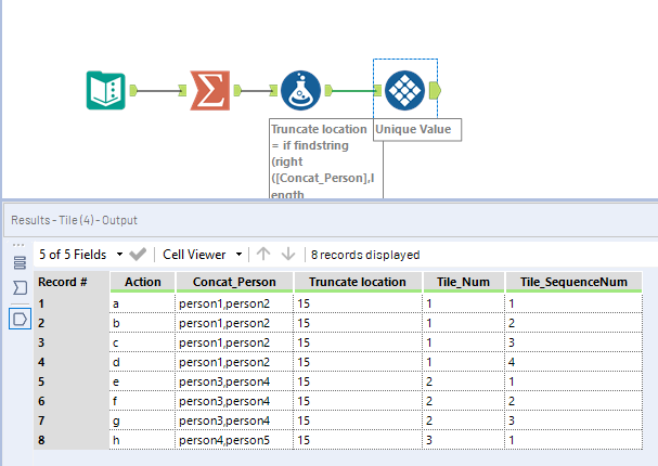 Optimized and Dynamic Data Grouping - Alteryx