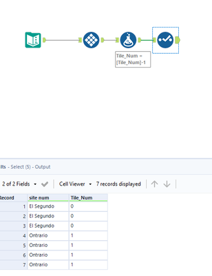 Multi Row Tool to flag groups of data - Alteryx