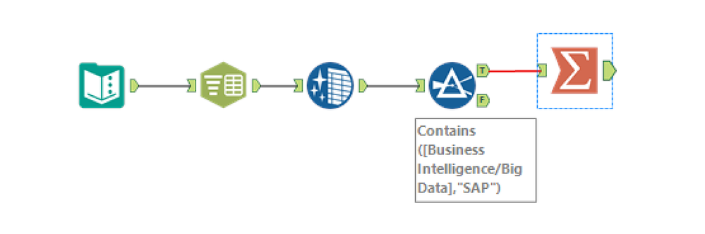 Filtering Fields based on Text - Alteryx