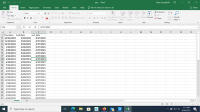Replace the blank/Null() values with the date in the column - Alteryx