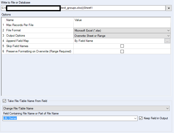 Remove Null Columns and output in multiple excel sheets/tabs during ...