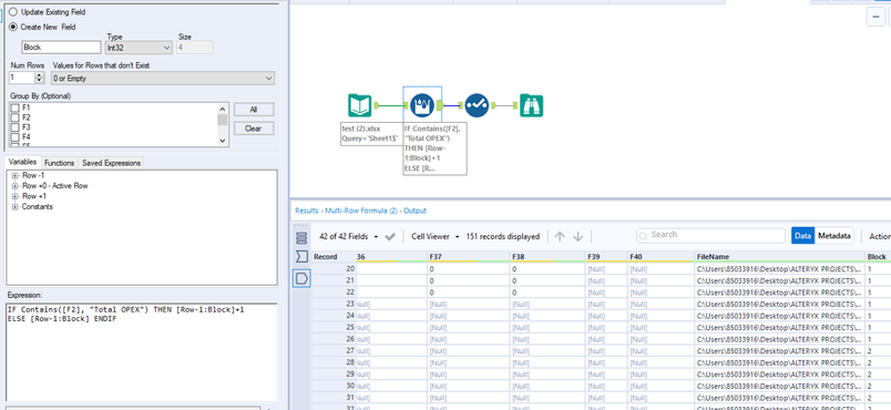 Data split - Alteryx